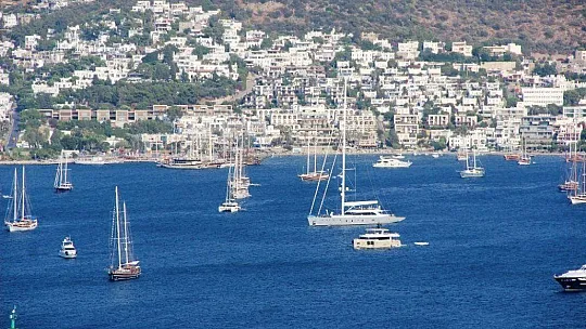 Bodrum'a büyük göç devam ediyor