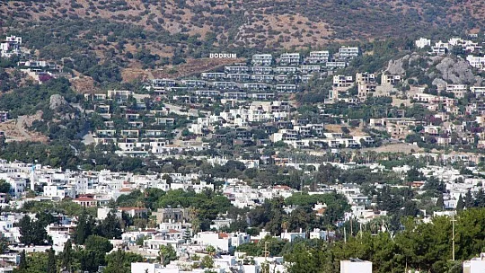 Bodrum'a büyük göç devam ediyor