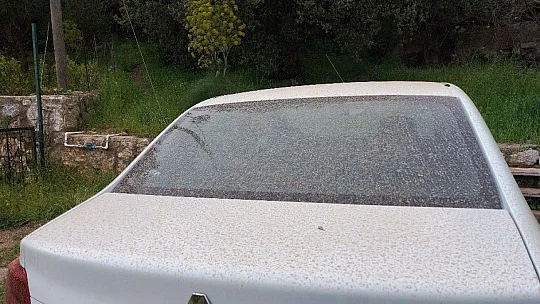 Bodrum'a çamur yağdı, oto yıkamacılarda yer kalmadı