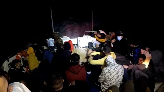 Bodrum açıklarında 49 göçmen kurtarıldı