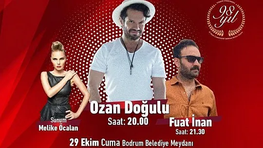 Bodrum Belediyesi, 98.yıl coşkusunu meydanlara taşıyacak