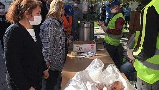 Bodrum Belediyesi depremzedelerin yanında