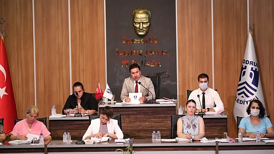 BODRUM BELEDİYE MECLİSİ AĞUSTOS AYI OLAĞAN TOPLANTISI GERÇEKLEŞTİ