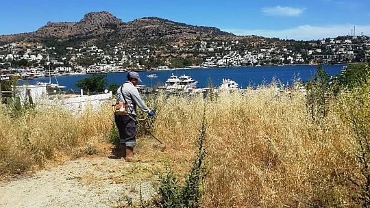 Bodrum Belediyesi sezon hazırlıklarına hız verdi  