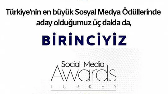 BODRUM BELEDİYESİ'NE SOSYAL MEDYADA ÜÇ ÖDÜL BİRDEN