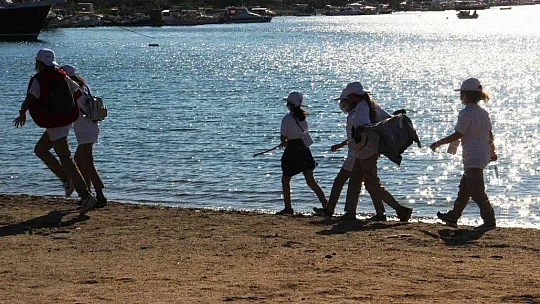 Bodrum'da 'deniz kirliliği farkındalığı' etkinliği düzenlendi