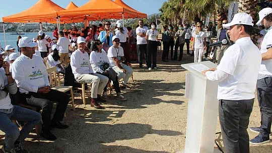Bodrum'da 'deniz kirliliği farkındalığı' etkinliği düzenlendi