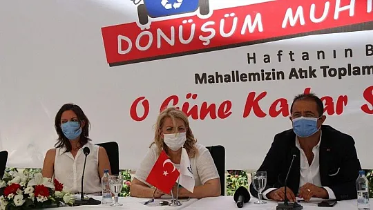 Bodrum'da 'Dönüşüm Muhteşem Olacak' sloganı ile temizlik hareketi başlatıldı