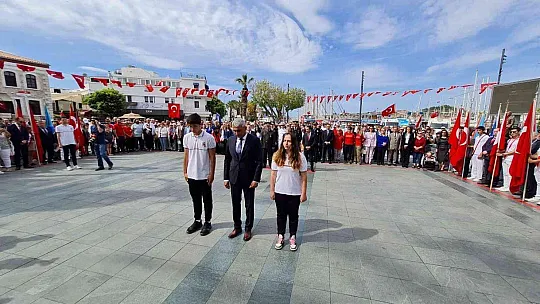 Bodrum'da 19 Mayıs kutlaması