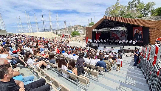 Bodrum'da 19 Mayıs kutlaması