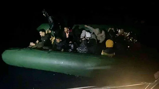 BODRUM'DA 31 DÜZENSİZ YAKALANDI, 57'Sİ KURTARILDI