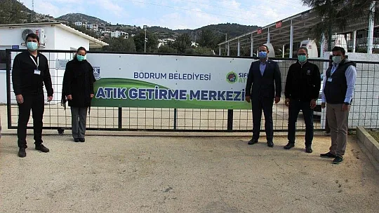 Bodrum'da 850 ton atık geri dönüşüme kazandırıldı