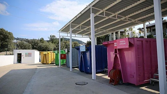 Bodrum'da 850 ton atık geri dönüşüme kazandırıldı