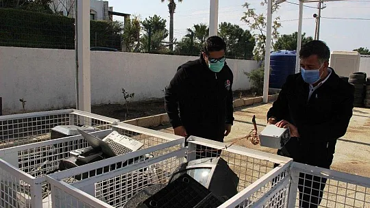 Bodrum'da 850 ton atık geri dönüşüme kazandırıldı