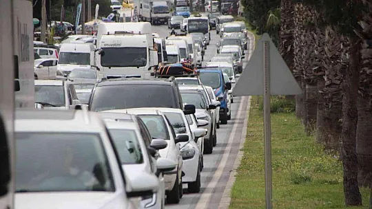 Bodrum'da bayram trafiği başladı