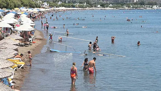 Bodrum'da bayram yoğunluğu devam ediyor