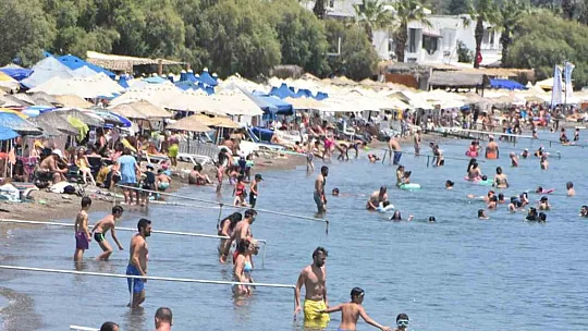 Bodrum'da bayram yoğunluğu devam ediyor
