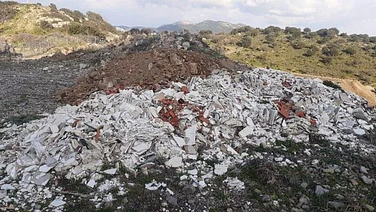 Bodrum'da çevre katliamı durdurulamıyor