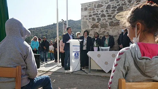 Bodrum'da çocuk kütüphanesi açıldı