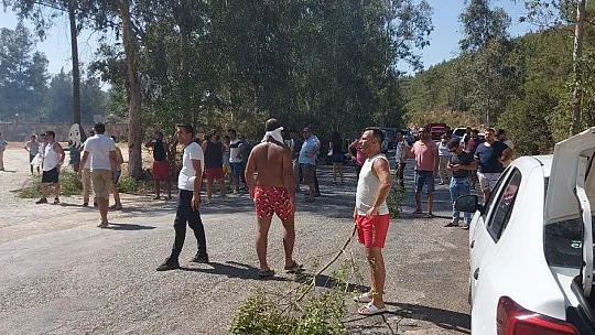 Bodrum'da da orman yangını çıktı