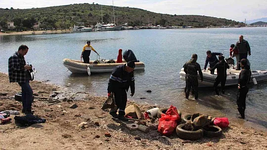 Bodrum'da deniz pırıl pırıl oldu
