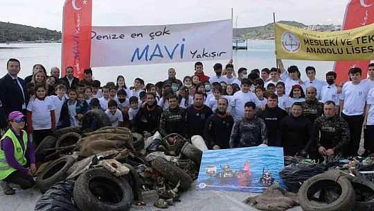 Bodrum'da deniz pırıl pırıl oldu