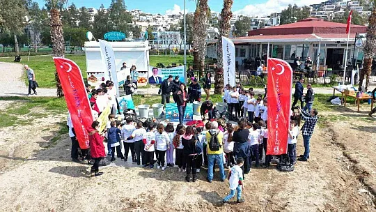 Bodrum'da deniz pırıl pırıl oldu