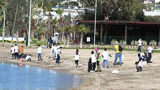 Bodrum'da deniz pırıl pırıl oldu
