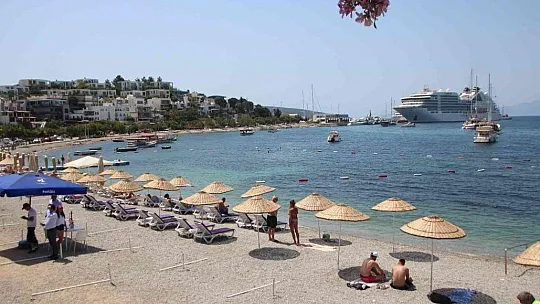 Bodrum'da deniz turizmi bereketli geçiyor
