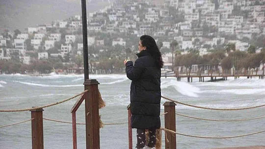 Bodrum'da fırtına kabusu