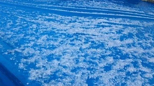 Bodrum'da fırtına ve dolu kabusu