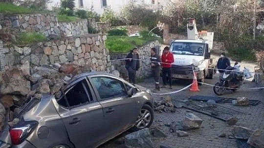 Bodrum'da fırtına ve dolu kabusu