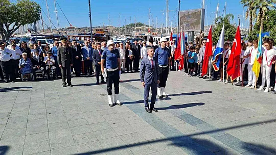 Bodrum'da Gaziler Günü törenle kutlandı