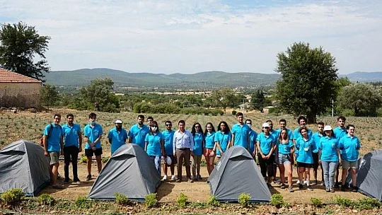 Bodrum'da Gençlik Tarım Kampı başladı