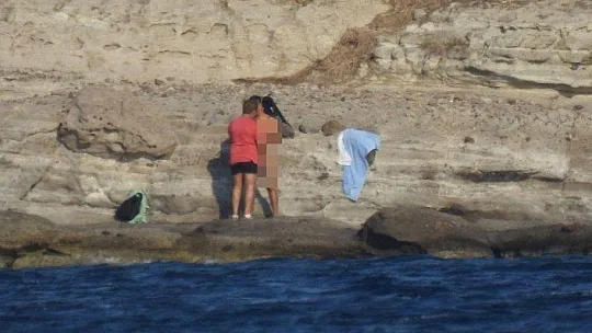 Bodrum'da güpegündüz rezalete polis engeli