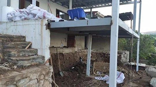 Bodrum'da kaçak yapılaşma yeniden başladı