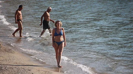 Bodrum'da Kasım ayında deniz keyfi