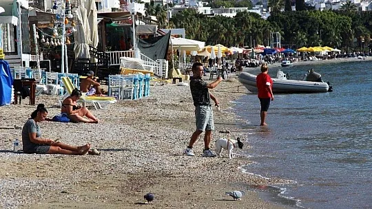 Bodrum'da Kasım ayında deniz keyfi
