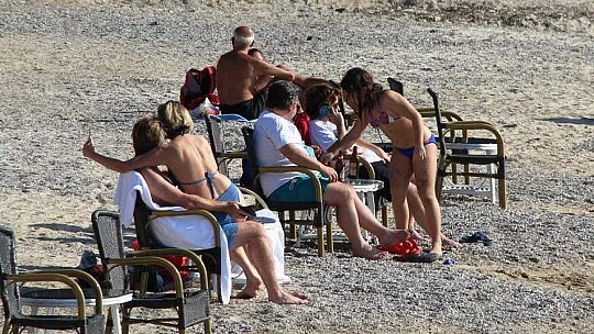 Bodrum'da Kasım ayında deniz keyfi