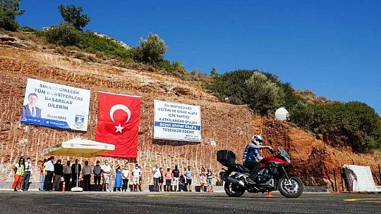 Bodrum'da Motosiklet Eğitim ve Sınav Alanı hizmete girdi
