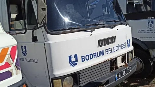Bodrum'da ömrünü tamamlayan taşıtlardan yaklaşık 3 milyon TL gelir