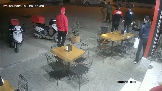 Bodrum'da pitbull saldırısı güvenlik kameralarına yansıdı