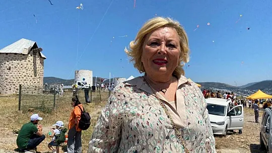 Bodrum'da renkli uçurtma festivali