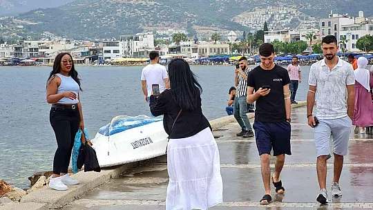 Bodrum'da sahiller boş kaldı
