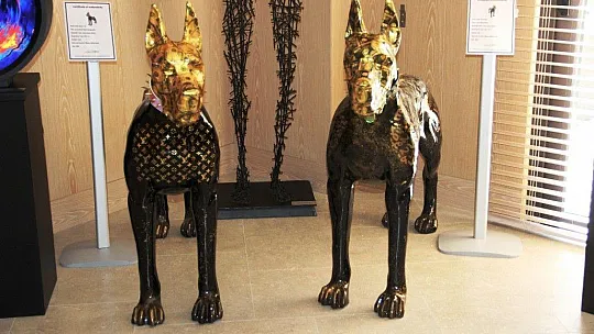 Bodrum'da sanatla tatili bir arada sunan otel ilgi odağı oldu