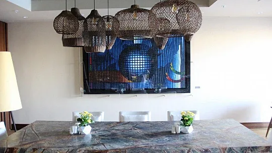 Bodrum'da sanatla tatili bir arada sunan otel ilgi odağı oldu