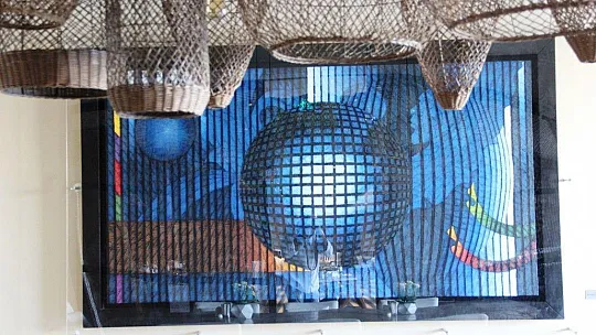 Bodrum'da sanatla tatili bir arada sunan otel ilgi odağı oldu