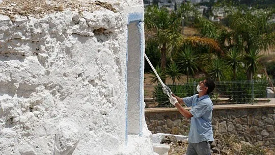 Bodrum'da sarnıçlar bakıma alındı