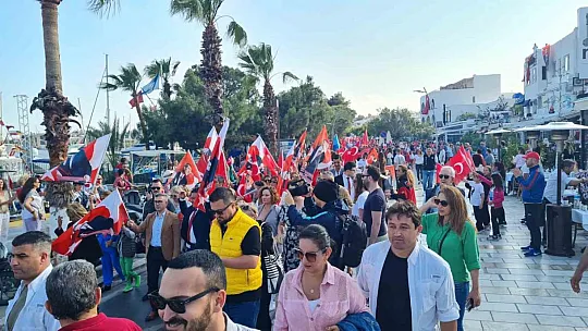 Bodrum'da Sefo İzdihamı