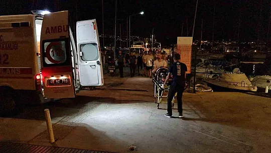 Şişme bot patladı: 2 yaralı